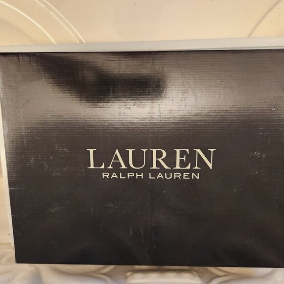 Ralph Lauren "Sasha" Raffia Platform Sandals. NIB. Size Various - Picture 13 of 13
